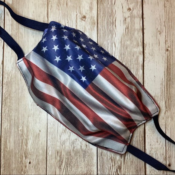 Accessories - American USA flag 3 layers Reusable face mask